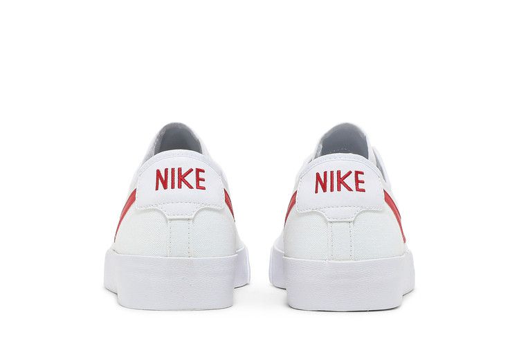 Nike Blazer Court SB 'White University Red' — White/White/Black/University Red