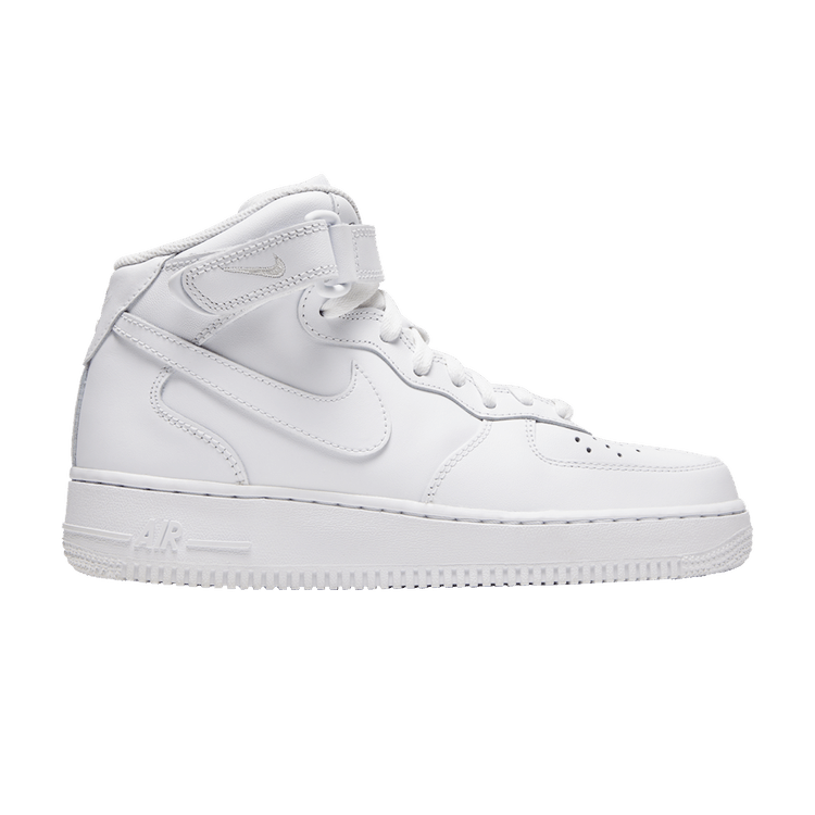 Nike Wmns Air Force 1 '07 Mid 'Triple White' — White/White/White