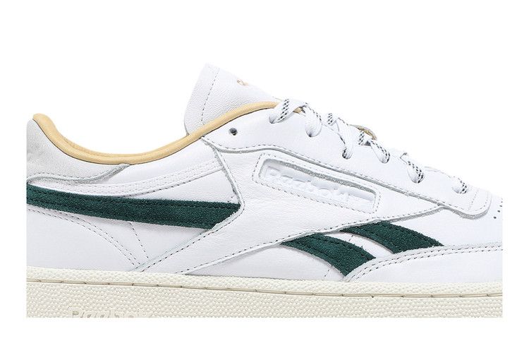 Reebok Club C Revenge 'White Forest Green' — White/Gold Met./Forest Green