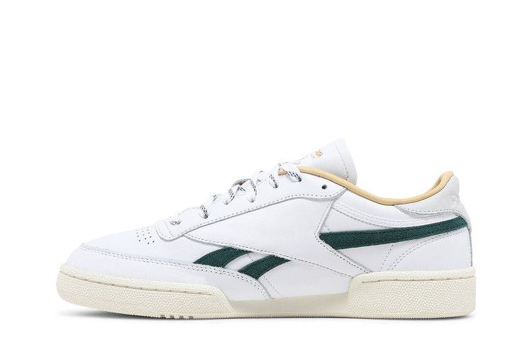 Reebok Club C Revenge 'White Forest Green' — White/Gold Met./Forest Green