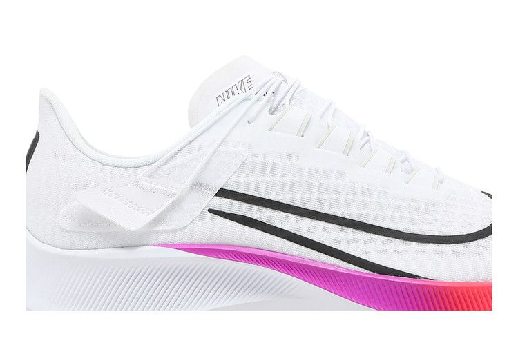 Nike Air Zoom Pegasus 37 FlyEase 'White Multi-Color' — White/Hyper Violet/Spruce Aura/Flash Crimson (3)