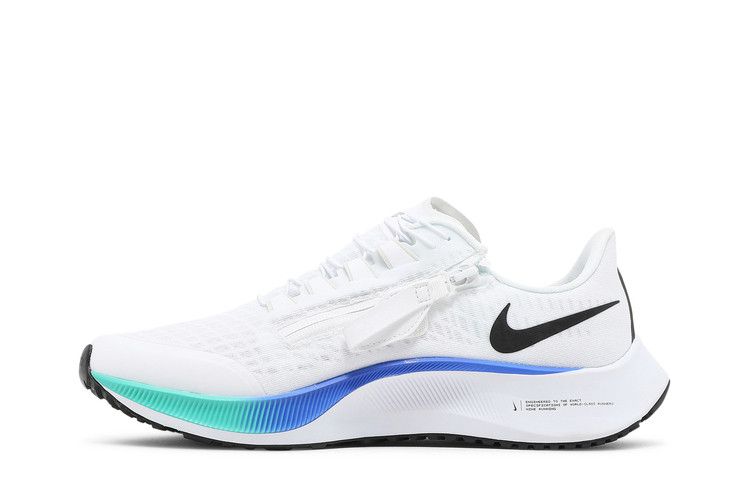 Nike Air Zoom Pegasus 37 FlyEase 'White Multi-Color' — White/Hyper Violet/Spruce Aura/Flash Crimson (4)