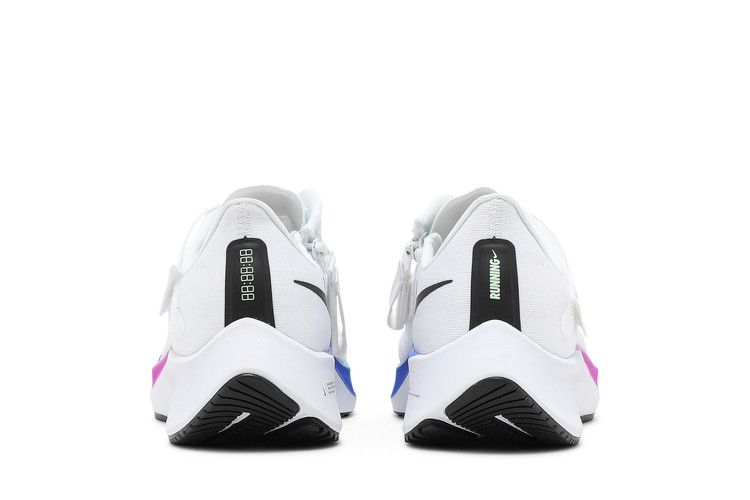 Nike Air Zoom Pegasus 37 FlyEase 'White Multi-Color' — White/Hyper Violet/Spruce Aura/Flash Crimson (7)