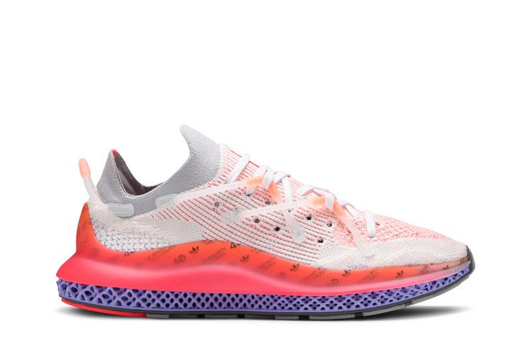 Adidas 4D Fusio 'Sunset' — Chalk White/Core Black/Light Purple