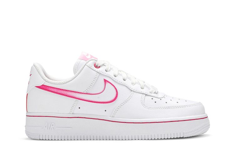 Nike Wmns Air Force 1 Low 'Airbrush Pink Gradient' — White/White/Pink (2)
