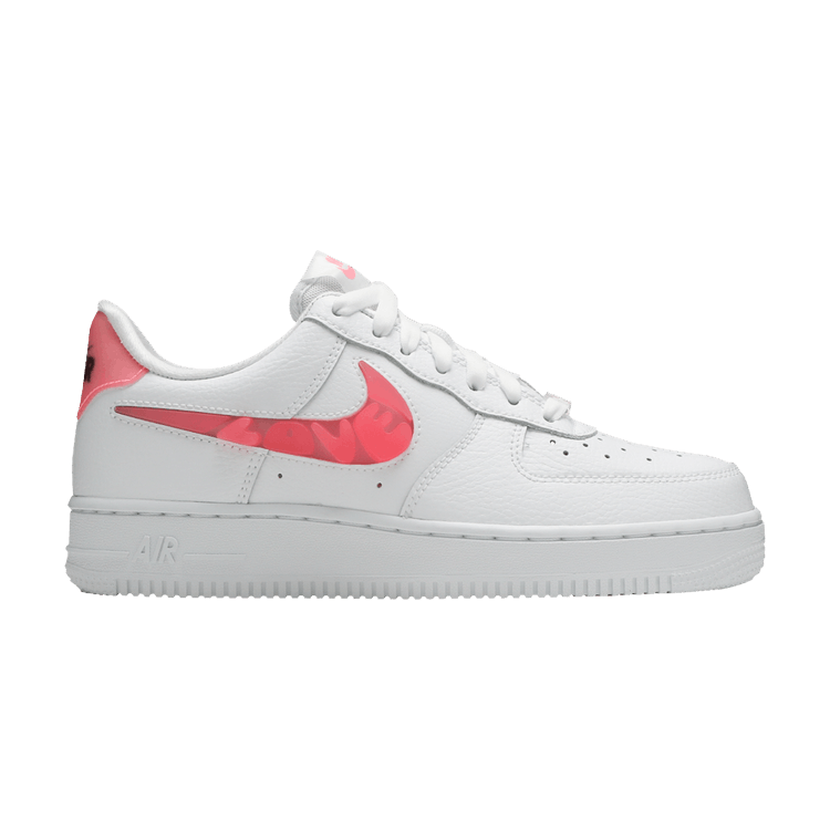 Nike Wmns Air Force 1 '07 SE 'Love For All - Sunset Pulse' — White/Black/Clear/Sunset Pulse