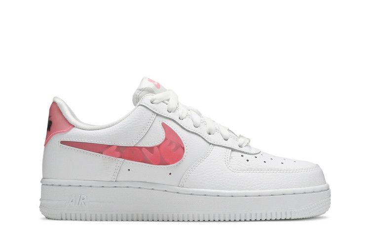 Nike Wmns Air Force 1 '07 SE 'Love For All - Sunset Pulse' — White/Black/Clear/Sunset Pulse (2)