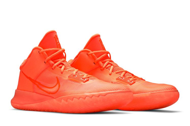 Nike Kyrie Flytrap 4 'Bright Mango' — Crimson Pulse/Bright Mango/White/Hyper Crimson