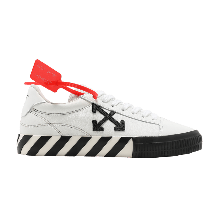 Off-White Wmns Vulc Sneaker 'White Black' — White/Black