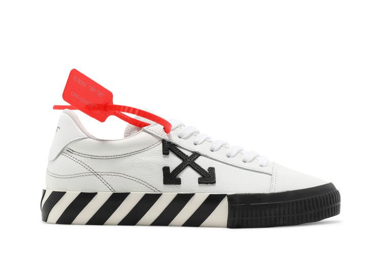 Off-White Wmns Vulc Sneaker 'White Black' — White/Black