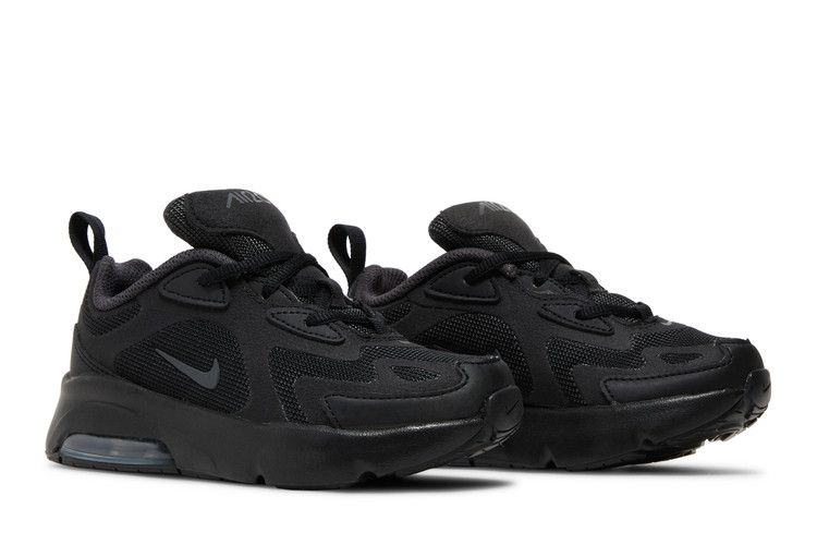 Nike Air Max 200 PS 'Triple Black' — Black/Anthracite