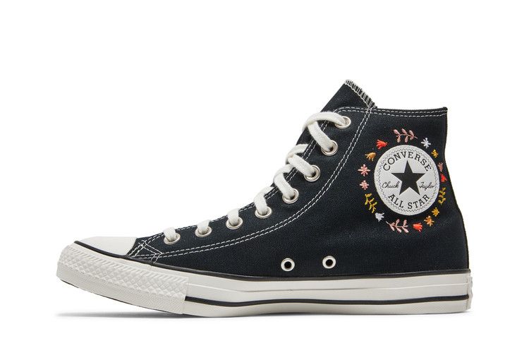 Converse Wmns Chuck Taylor All Star High 'It's Okay To Wander' — Black/White/Black
