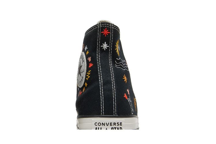 Converse Wmns Chuck Taylor All Star High 'It's Okay To Wander' — Black/White/Black