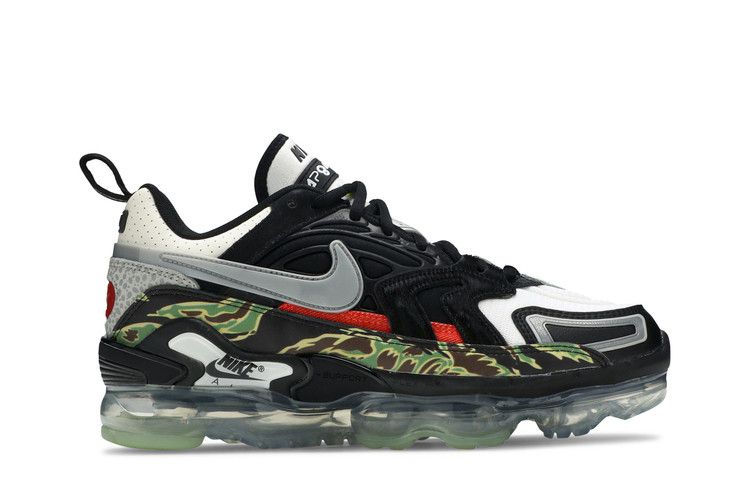 Nike Air VaporMax EVO NRG 'Collector's Closet' — Black/Clear/Metallic Silver/White/Bright Crimson/Volt