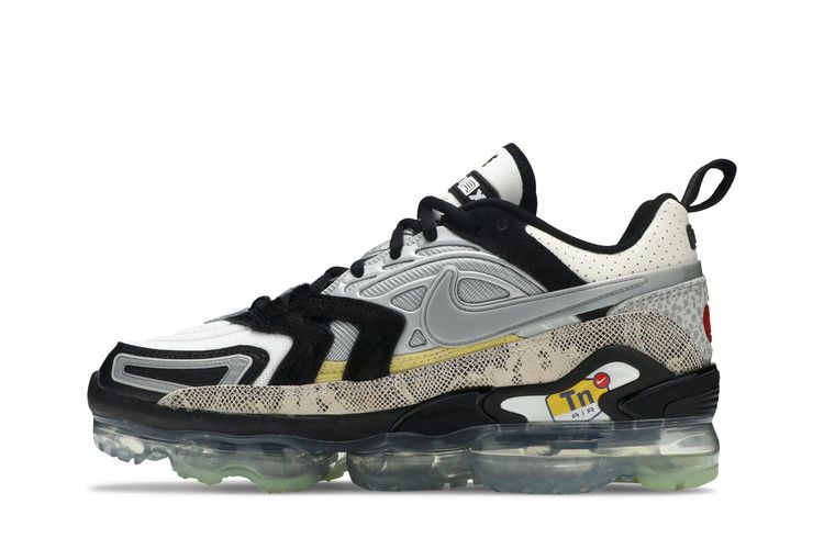 Nike Air VaporMax EVO NRG 'Collector's Closet' — Black/Clear/Metallic Silver/White/Bright Crimson/Volt