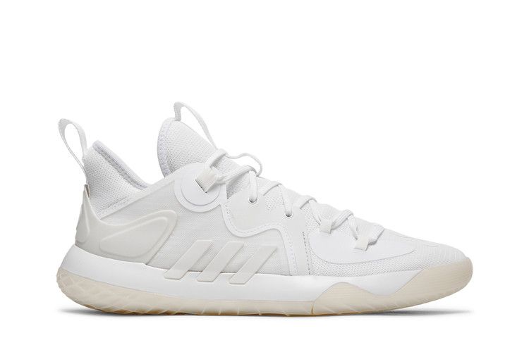 adidas Harden Stepback 2 'Triple White' — Cloud White/Crystal White/Cloud White