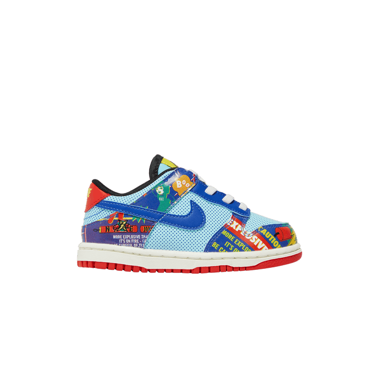 Nike Dunk Low BT 'Chinese New Year - Firecracker' — Copa/Hyper Blue/Chile Red/Sail