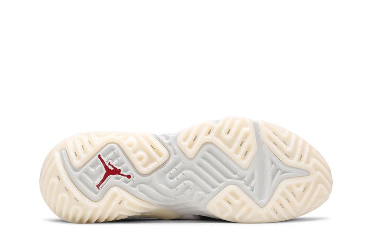 Air Jordan Delta Breathe 'Clear Medium Grey' — Clear/Light Bone/Varsity Red/Medium Grey