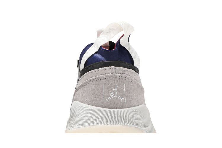 Air Jordan Delta Breathe 'Clear Medium Grey' — Clear/Light Bone/Varsity Red/Medium Grey