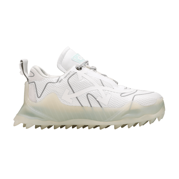 Off-White ODSY-1000 'Transparent Sole - White Silver' — White/Silver