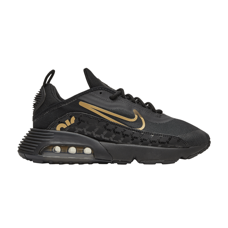 Nike Air Max 2090 'Black Metallic Gold' — Black/Black/Metallic Gold