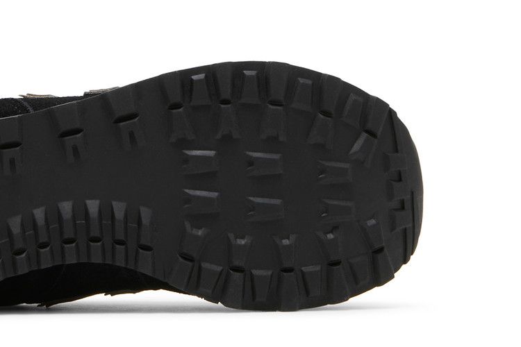New Balance 574 'Black Gold' — Black/Yellow