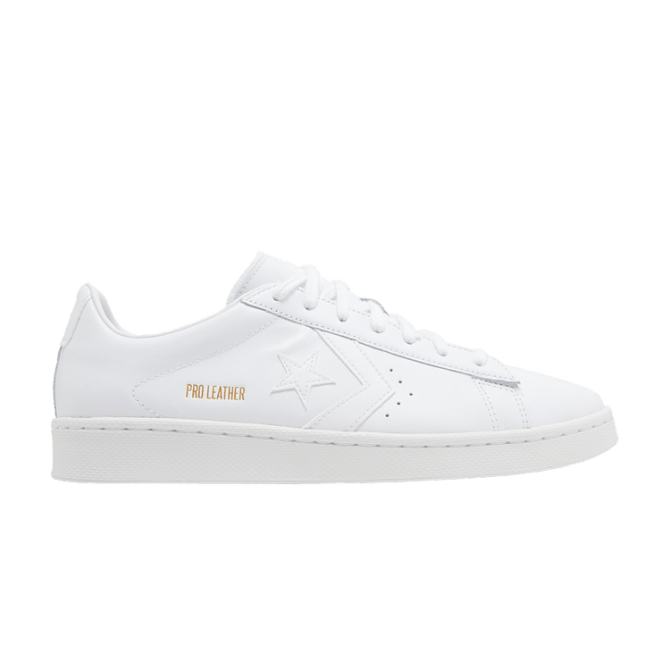 Converse Pro Leather Low 'Triple White' — White/White/White