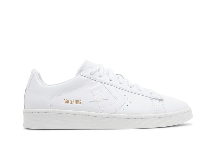 Converse Pro Leather Low 'Triple White' — White/White/White