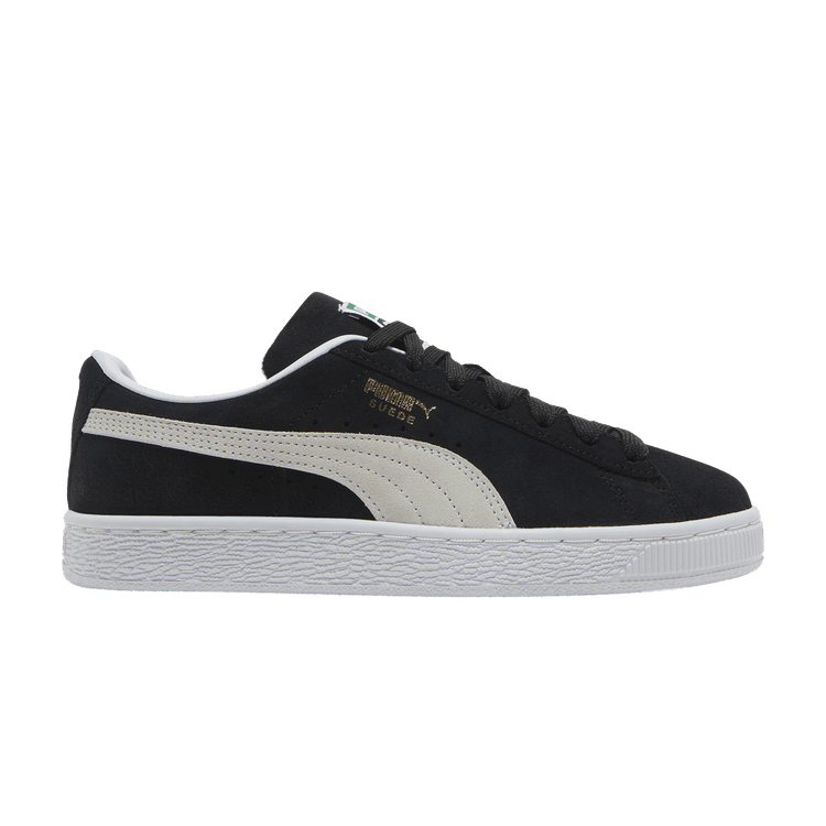 Puma Suede Classic 21 Jr 'Black White' — Black/White