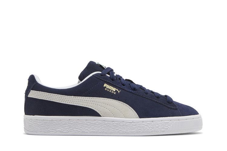 Puma Suede Classic 21 Jr 'Peacoat' — Peacoat/White