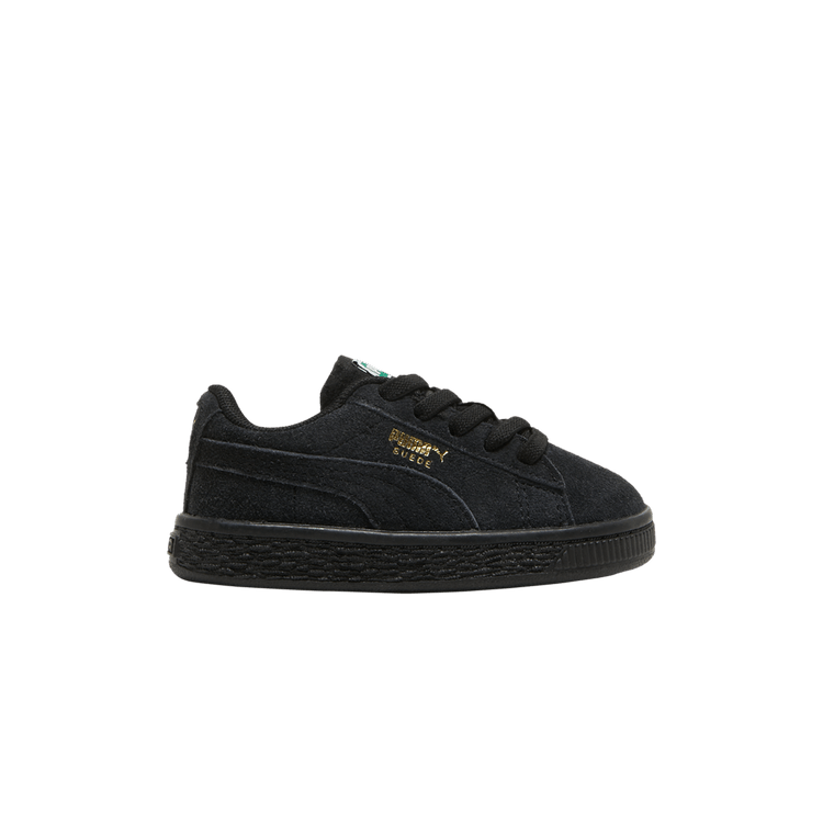 Puma Suede Classic 21 Infant 'Black' — Black/Black