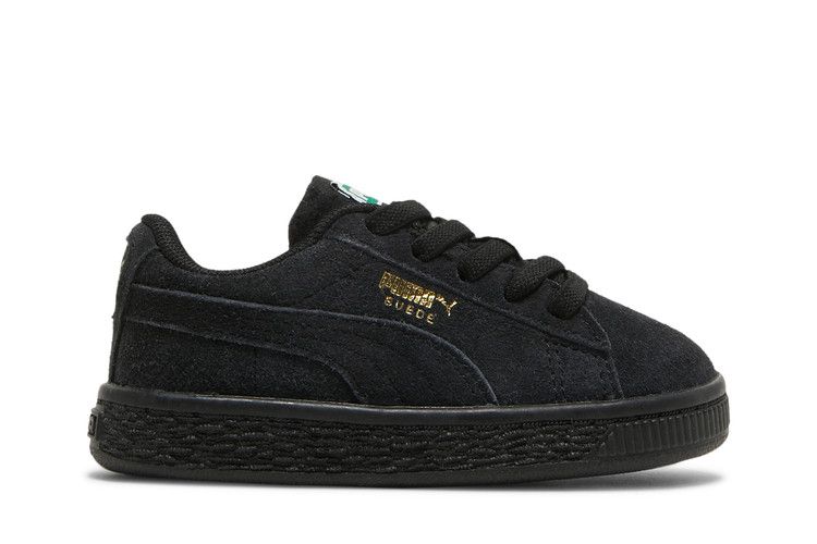 Puma Suede Classic 21 Infant 'Black' — Black/Black