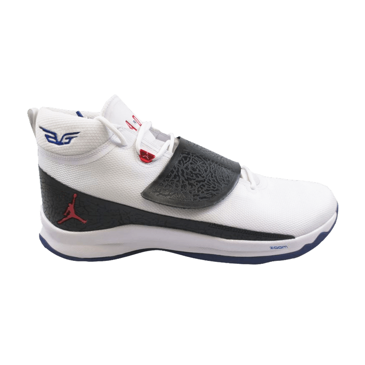 Air Jordan Super.Fly 5 PO 'Blake Griffin' PE — White/University Red-Old Royal-Black