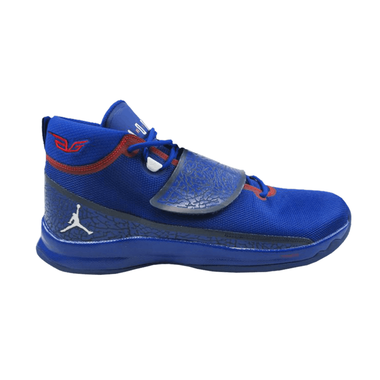Air Jordan Super.Fly 5 PO 'Blake Griffin' PE — Old Royal/White-College Navy-University Red