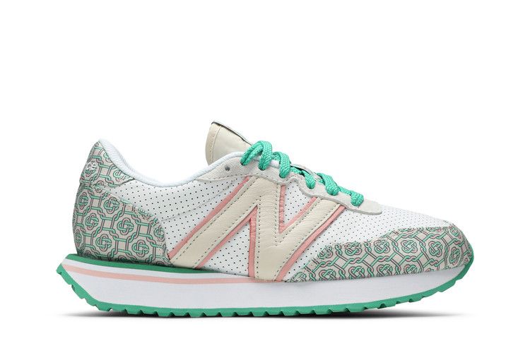 Casablanca x New Balance 237 'Munsell White Green' — Munsell White/Green