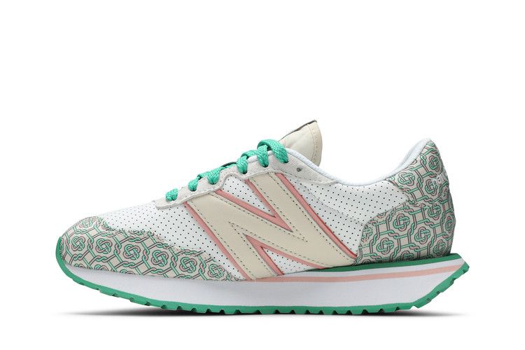 Casablanca x New Balance 237 'Munsell White Green' — Munsell White/Green