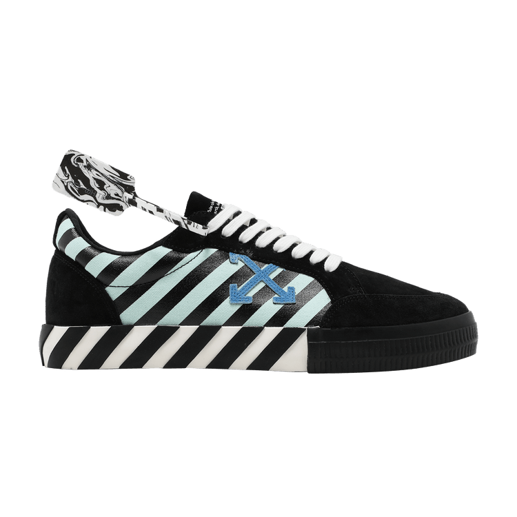 Off-White Vulc Sneaker Low 'Black Green' — Black/Green/Blue