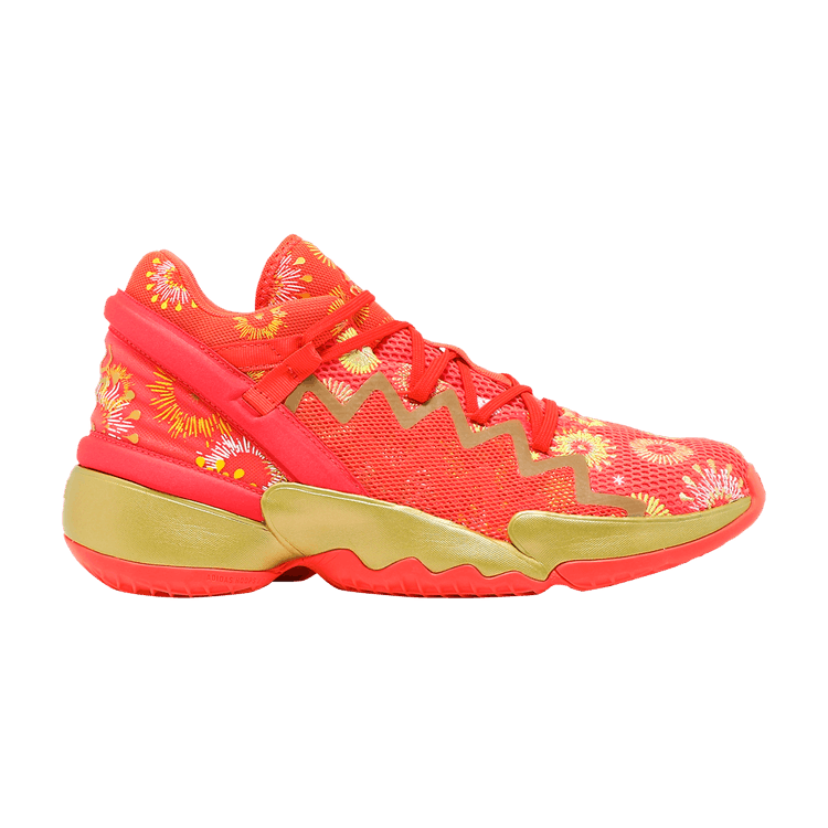 Adidas D.O.N. Issue #2 'Explosives' — Solar Red/Gold Metallic/Solar Yellow