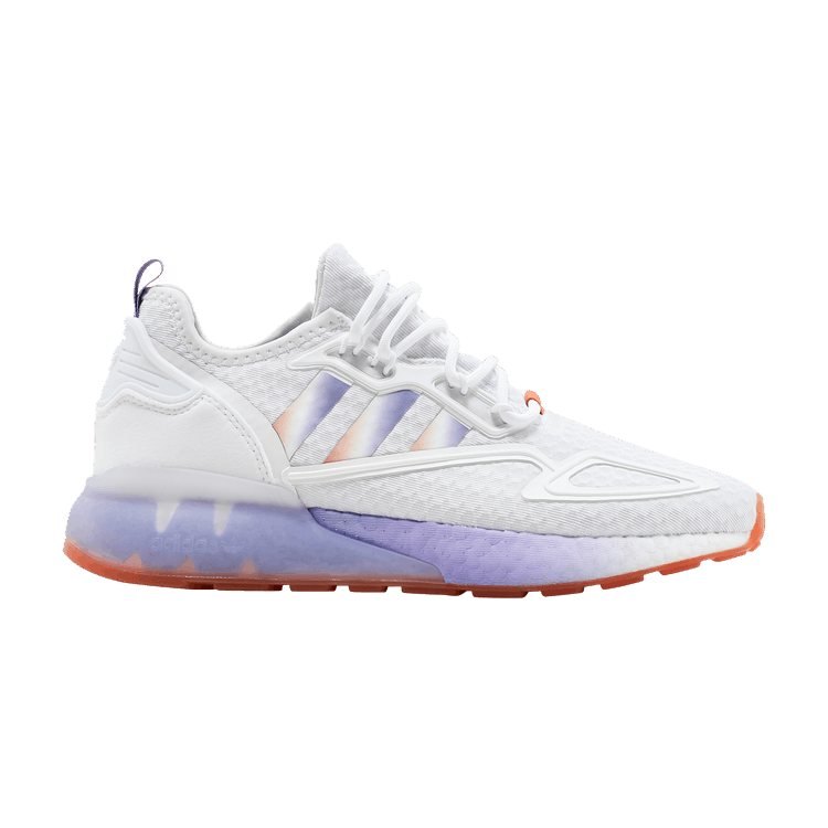 Adidas Wmns ZX 2K Boost 'Gradient Purple' — Cloud White/Light Purple/Hazy Copper