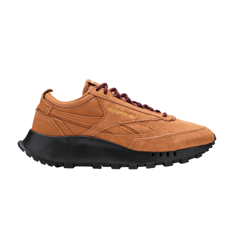 Sneakersnstuff x Reebok Classic Leather Legacy 'Wild Brown' — Wild Brown/Maroon/Matte Gold