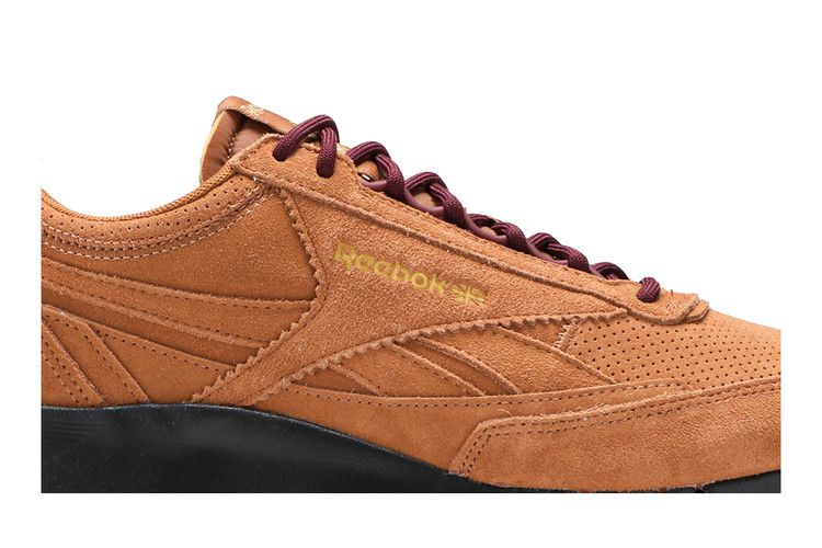 Sneakersnstuff x Reebok Classic Leather Legacy 'Wild Brown' — Wild Brown/Maroon/Matte Gold