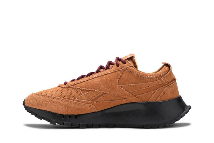 Sneakersnstuff x Reebok Classic Leather Legacy 'Wild Brown' — Wild Brown/Maroon/Matte Gold
