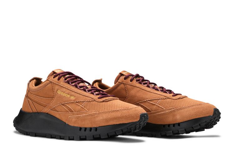 Sneakersnstuff x Reebok Classic Leather Legacy 'Wild Brown' — Wild Brown/Maroon/Matte Gold