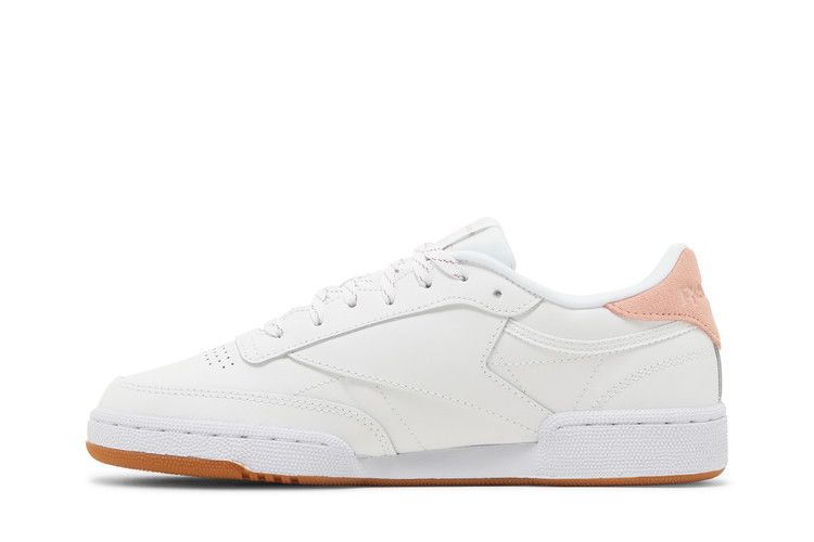 Reebok Wmns Club C 85 'White Blush Metal' — White/Blush Metal/Morning Fog