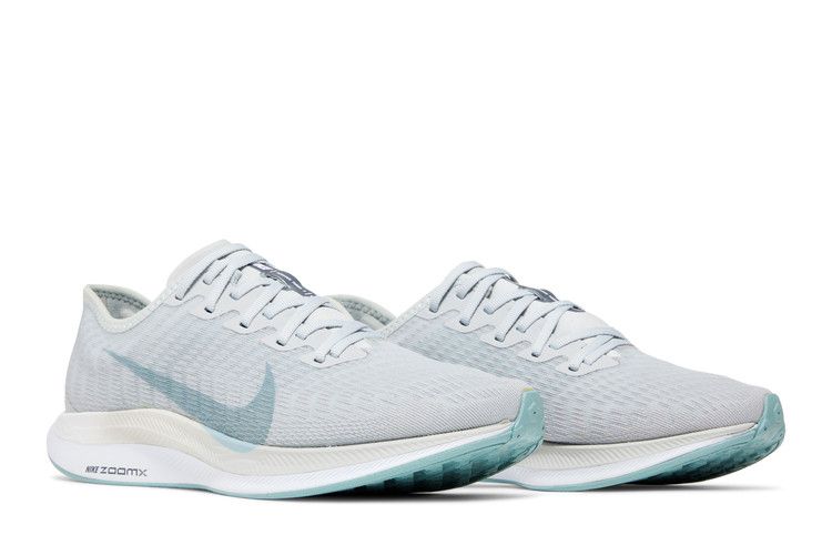 Nike Wmns Zoom Pegasus Turbo 2 'Pure Platinum Ocean Cube' — Pure Platinum/Wolf Grey/White/Ocean Cube
