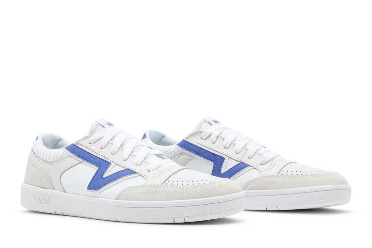 Vans Lowland CC Court 'White Baja Blue' — True White/Baja Blue