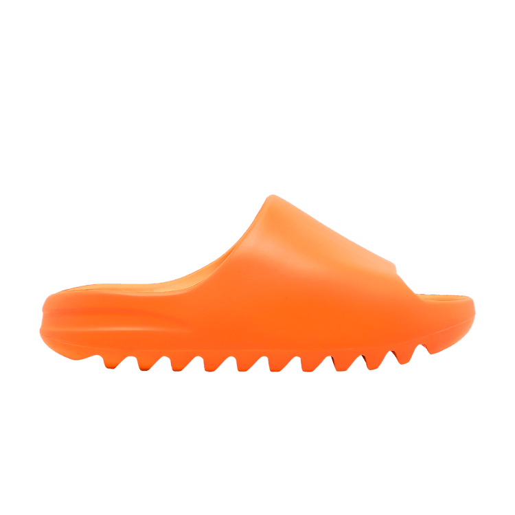 adidas Yeezy Slides 'Enflame Orange' — Enflame Orange/Enflame Orange/Enflame Orange