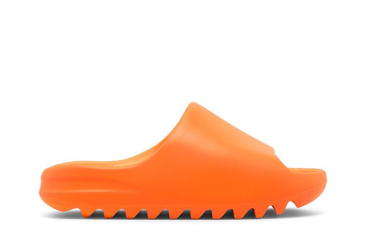 adidas Yeezy Slides 'Enflame Orange' — Enflame Orange/Enflame Orange/Enflame Orange