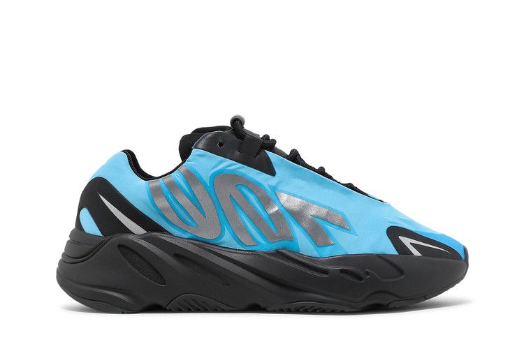 adidas Men's Yeezy Boost 700 MNVN 'Bright Cyan' — Bright Cyan/Bright Cyan/Bright Cyan