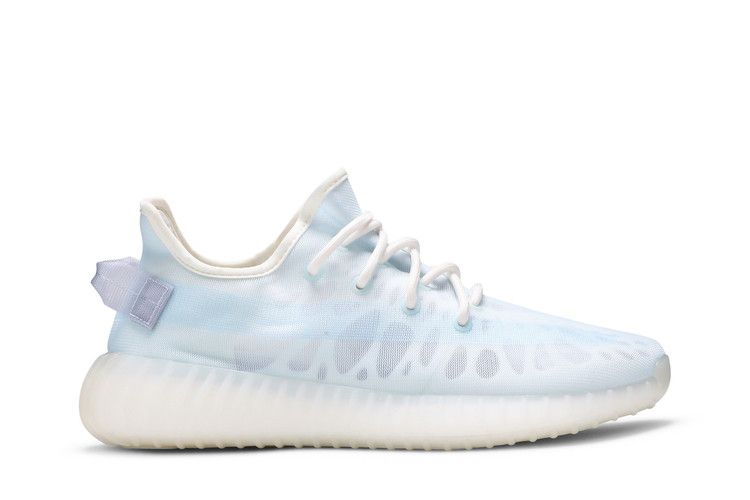 adidas Men's Yeezy Boost 350 V2 'Mono Ice' — Ice/Ice/Ice